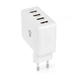 Nedis WCHA20BKUC – Hálózati töltő | 20 W | GaN | PD3.0 | Gyors töltés funkció | 2 kimenet | USB-A / USB-C | Fekete Nedis WCHA20BKUC – Hálózati töltő | 20 W | GaN | PD3.0 | Gyors töltés funkció | 2 kimenet | USB-A / USB-C | Fekete