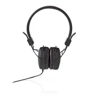 Nedis HPWD1101BK – Vezetékes fejhallgató | Fülre helyezhető | 3,5 mm | Kábelhossz: 1,20 m | Fekete Nedis HPWD1101BK – Vezetékes fejhallgató | Fülre helyezhető | 3,5 mm | Kábelhossz: 1,20 m | Fekete