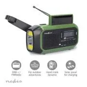 Nedis SPPT2480BK – Bluetooth® Party hangszóró | 240 W | Fogantyú | Party-világítás | Ekvalizer | Fekete / Narancssárga