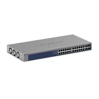 Netgear 24 portos 10G/Multi-Gigabit Ethernet intelligens switch 4 10G SFP  porttal