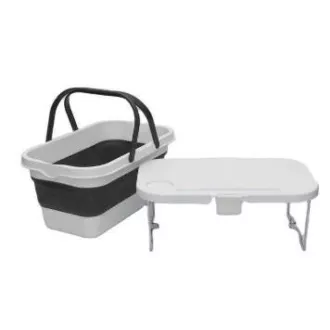 PLATINET KEMPING PIKNIKKOSÁR 47X29X23,5 CM, 16L, ÖSSZECSUKHATÓ, FEDÉLLEL 2IN 1 / ASZTAL FEHÉR-SZÜRKE PLATINET KEMPING PIKNIKKOSÁR 47X29X23,5 CM, 16L, ÖSSZECSUKHATÓ, FEDÉLLEL 2IN 1 / ASZTAL FEHÉR-SZÜRKE