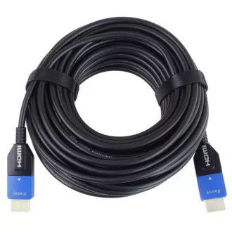 PremiumCord Ultra High Speed HDMI 2.1 optikai kábel 8K@60Hz 4K@120Hz 30m aranyozott kábel