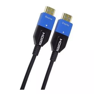 PremiumCord Ultra High Speed HDMI 2.1 optikai kábel 8K@60Hz 4K@120Hz 30m aranyozott kábel