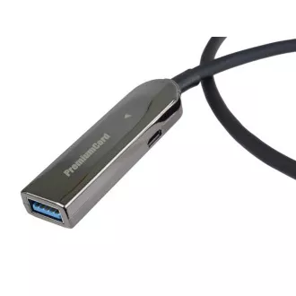 PremiumCord USB3.0   2.0 optikai AOC hosszabbító kábel A/Male - A/Female 7m