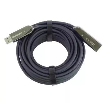 PremiumCord USB3.0   2.0 optikai AOC hosszabbító kábel A/Male - A/Female 7m