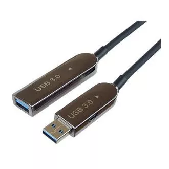 PremiumCord USB3.0   2.0 optikai AOC hosszabbító kábel A/Male - A/Female 7m