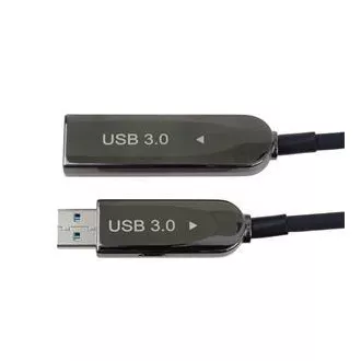 PremiumCord USB3.0   2.0 optikai AOC hosszabbító kábel A/Male - A/Female 7m