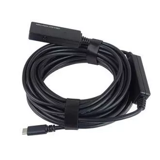 PremiumCord USB-C átjátszó és hosszabbító kábel férfi és női, 5Gbps 5m