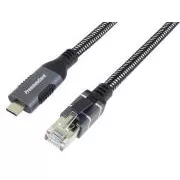 PremiumCord Ethernet kábel USB-C -> LAN RJ45 10/100/1000 MBIT 1m