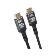 PremiumCord ULTRA HDMI 2.1 High Speed   Ethernet kábel 8K@60Hz, aranyozott 0.5m