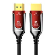 PremiumCord Ultra High Speed HDMI 2.1 optikai kábel 8K@60Hz, aranyozott, 20 m
