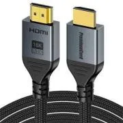 PremiumCord Ultra HD HDMI 2.2 kábel 16K@60Hz, 8K@240Hz, 4K@480Hz, aranyozott, 3 m