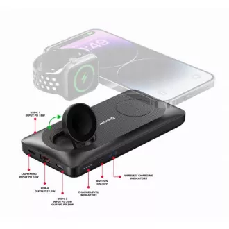 SWISSTEN POWER BANK 10000 mAh 2in1 PRO APPLE WATCH A MAGSAFE