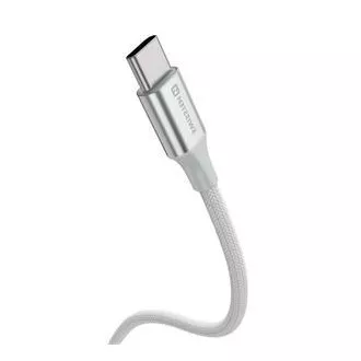 SWISSTEN ADATKÁBEL TEXTILE II USB / USB-C 1,5 M FEHÉR