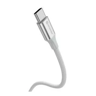 SWISSTEN ADATKÁBEL TEXTILE II USB-C / USB-C 1,5 M FEHÉR