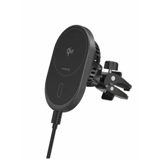 SWISSTEN MagRide MAGNETIKUS AUTÓVEZETÉK TARTÓ Qi2 15W VEZETÉK NÉLKÜLÖNTŐ TÖLTÉSEL (MagSafe kompatibilis)