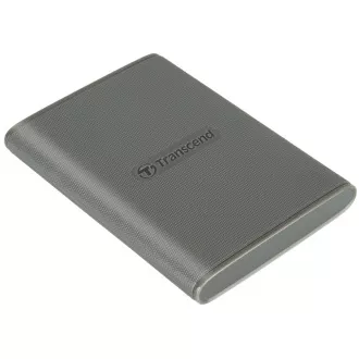 Transcend ESD360C 4TB, USB 20Gbps Type C, külső SSD (3D NAND flash), 2000MB/R, 2000MB/W, szürke