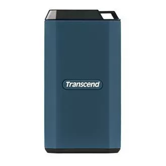 Transcend ESD410C 2TB, USB 20Gbps Type C, külső tartós SSD (3D NAND flash), 2000MB/R, 2000MB/W, kék színű