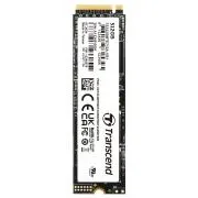 TRANSCEND MTE712A-VS1 512 GB ipari SSDM.2 2280, PCIe Gen4x4, M-Key, 3D TLC BiCS5, PE: 3K, kiterjesztett hőmérséklet, TCG