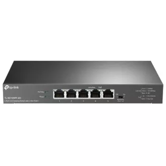 TP-Link TL-SG105PP-M2 kapcsoló 1x 2.5GLAN, 4x 2.5GLAN PoE  , 123W