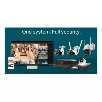 TP-Link VIGI C330(4mm) Bullet kamera, 3MP, 4mm, színes, 3MP, 4mm, színes