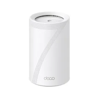 TP-Link Deco BE65(1-pack) BE9300 Tri-band Mesh WiFi 7 rendszer az egész háztartás számára, 4x 2.5GLAN, USB, 2.4/5/6GHz, HomeShi - Felbontott