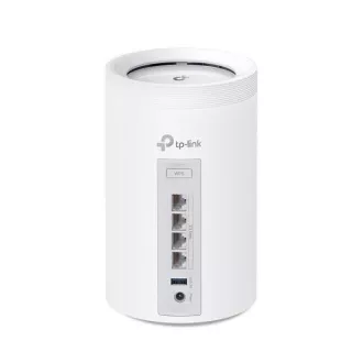 TP-Link Deco BE65(1-pack) BE9300 Tri-band Mesh WiFi 7 rendszer az egész háztartás számára, 4x 2.5GLAN, USB, 2.4/5/6GHz, HomeShi