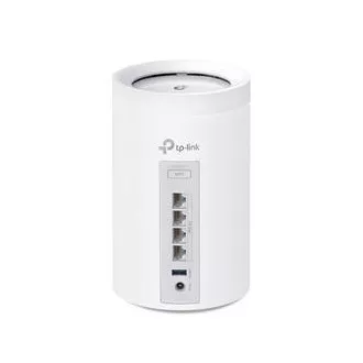 TP-Link Deco BE65(1-pack) BE9300 Tri-band Mesh WiFi 7 rendszer az egész háztartás számára, 4x 2.5GLAN, USB, 2.4/5/6GHz, HomeShi