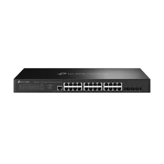 TP-Link SG3428X-M2 Omada 24 portos 2.5GBASE-T L2 menedzselt kapcsoló 4 10GE SFP bővítőhelyekkel TP-Link SG3428X-M2 Omada 24 portos 2.5GBASE-T L2 menedzselt kapcsoló 4 10GE SFP bővítőhelyekkel