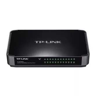 TP-Link TL-SF1024M asztali kapcsoló 24x 10/100Mbps, műanyag vázzal