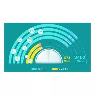 TP-Link Deco X60(1-pack) - AX5400 Mesh Wi-Fi 6 rendszer intelligens otthonhoz - HomeCare - (1-pack)