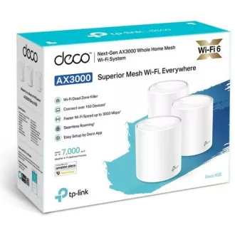 TP-Link Deco X60(1-pack) - AX5400 Mesh Wi-Fi 6 rendszer intelligens otthonhoz - HomeCare - (1-pack)