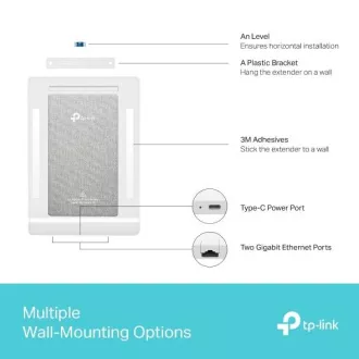 TP-Link Archer Air R5 - AX3000 Ultra vékony Wi-Fi 6 útválasztó, 1x GLAN, 1x GWAN, HomeShield, EasyMesh™