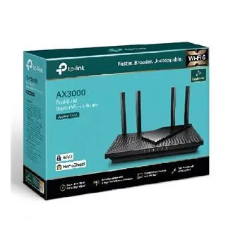 TP-Link Archer AX55 - AX3000, USB 3.0 port, Wi-Fi 6 útválasztó, HomeShield - OneMesh™ - Használt TP-Link Archer AX55 - AX3000, USB 3.0 port, Wi-Fi 6 útválasztó, HomeShield - OneMesh™ - Használt