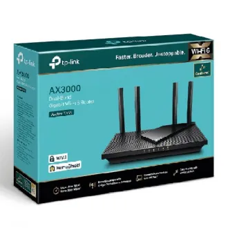 TP-Link Archer AX55 - AX3000, USB 3.0 port, Wi-Fi 6 útválasztó, HomeShield - OneMesh™ - Használt TP-Link Archer AX55 - AX3000, USB 3.0 port, Wi-Fi 6 útválasztó, HomeShield - OneMesh™ - Használt