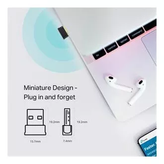 TP-Link Archer T2UB Nano - AC600 Nano Wi-Fi Bluetooth 4.2 USB-adapter