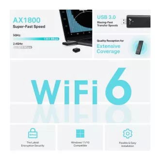 TP-Link Archer TX20U - AX1800 WiFi USB adapter