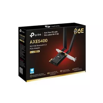 TP-Link Archer TXE72E - AXE5400 Wi-Fi 6E Bluetooth 5.3 PCIe adapter TP-Link Archer TXE72E - AXE5400 Wi-Fi 6E Bluetooth 5.3 PCIe adapter