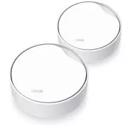 TP-Link Deco X50-PoE(2-pack) - AX3000 Multi-Gig 2,5 Gbps Mesh Wi-Fi 6 rendszer PoE-vel - HomeShield (2-pack)
