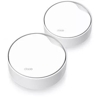 TP-Link Deco X50-PoE(2-pack) - AX3000 Multi-Gig 2,5 Gbps Mesh Wi-Fi 6 rendszer PoE-vel - HomeShield (2-pack)