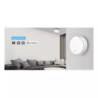 TP-Link Deco X50-PoE(2-pack) - AX3000 Multi-Gig 2,5 Gbps Mesh Wi-Fi 6 rendszer PoE-vel - HomeShield (2-pack)