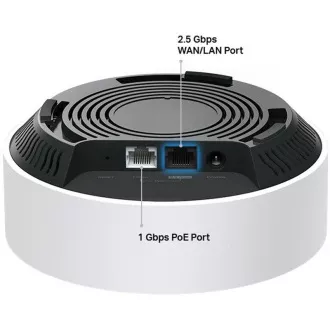 TP-Link Deco X50-PoE(2-pack) - AX3000 Multi-Gig 2,5 Gbps Mesh Wi-Fi 6 rendszer PoE-vel - HomeShield (2-pack)