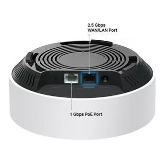 TP-Link Deco X50-PoE(2-pack) - AX3000 Multi-Gig 2,5 Gbps Mesh Wi-Fi 6 rendszer PoE-vel - HomeShield (2-pack)