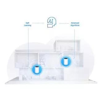 TP-Link Deco XE75 Pro(3-pack) - Multi-Gig 2,5 Gbps AXE5400 Tri-band Mesh Wi-Fi 6E rendszer, HomeShield (3-pack)