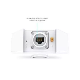 TP-Link EAP650-Outdoor - AX3000 WIFI hozzáférési pont Omada 1xGLAN, PoE/Passive PoE oszlopra/falra szerelhető túlfeszültség elleni védelem