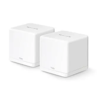 TP-Link WiFi router Mercusys Halo H60X(2-pack) WiFi 6, AX1500, 3x GLAN2.4/5 GHz - Használt TP-Link WiFi router Mercusys Halo H60X(2-pack) WiFi 6, AX1500, 3x GLAN2.4/5 GHz - Használt