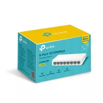 TP-Link 8 portos asztali kapcsoló 10/100Mbps
