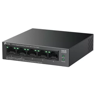 TP-Link LS105GP kapcsoló 1x GLAN, 4x GLAN PoE , 65W, 65W TP-Link LS105GP kapcsoló 1x GLAN, 4x GLAN PoE , 65W, 65W