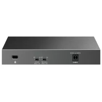 TP-Link LS106LP kapcsoló 2x LAN, 4x LAN PoE-vel, 41W