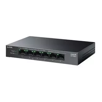 TP-Link LS106LP kapcsoló 2x LAN, 4x LAN PoE-vel, 41W